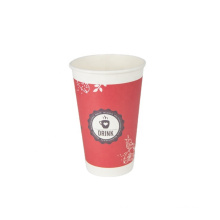 8 12 16oz hot style sale travel party food use paper cups for beverage with lid cover